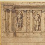 Studio ESSECI - L’Italia riconquista uno dei capolavori del proprio Rinascimento: da Londra a Vicenza un prezioso foglio del mago del disegno di architettura, Baldassarre Peruzzi.