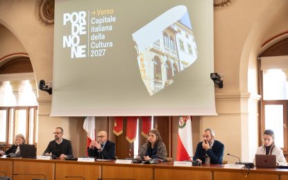 Studio ESSECI - PORDENONE CAPITALE ITALIANA DELLA CULTURA 2027: ONLINE IL NUOVO SITO WEB. AVVIATI I PRIMI PROGETTI PER "MILLE GIORNI DI CULTURA"